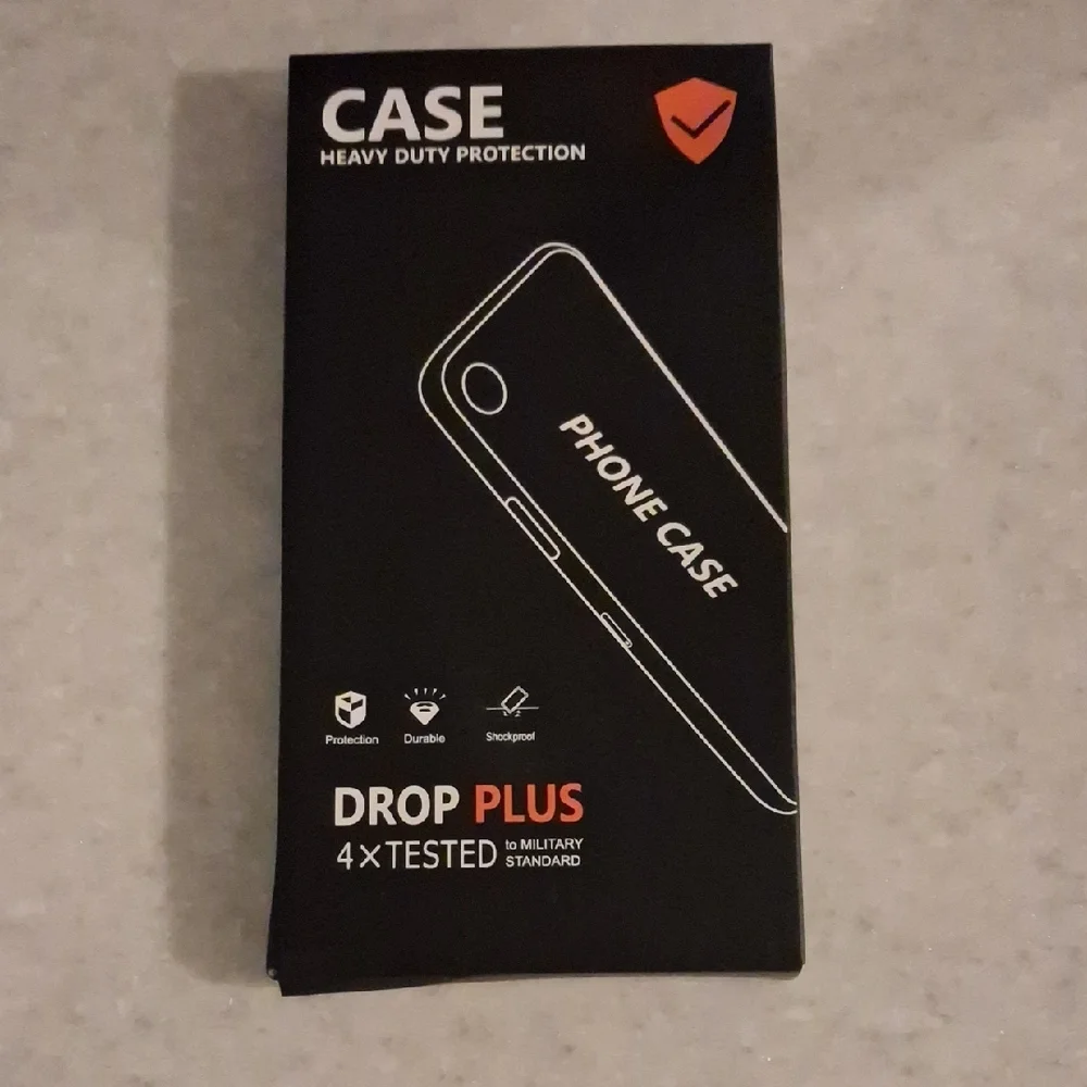 Heavy Duty Black Phone Case